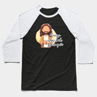 Guess whos back, Back again Jesus Easter He Is Risen Baseball T-Shirt